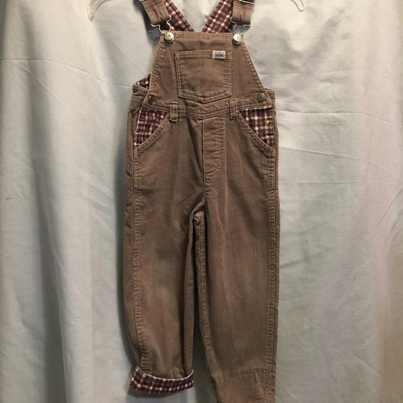 Little Arizona Jean Company Tan Overalls Size 4T - Picture 2 of 8